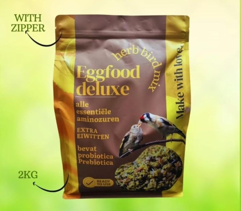 Eggfood Deluxe 2kg 21% Eiwitten ( + Paardenbloem, Biergist,