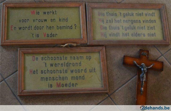 Spreuken in kaders