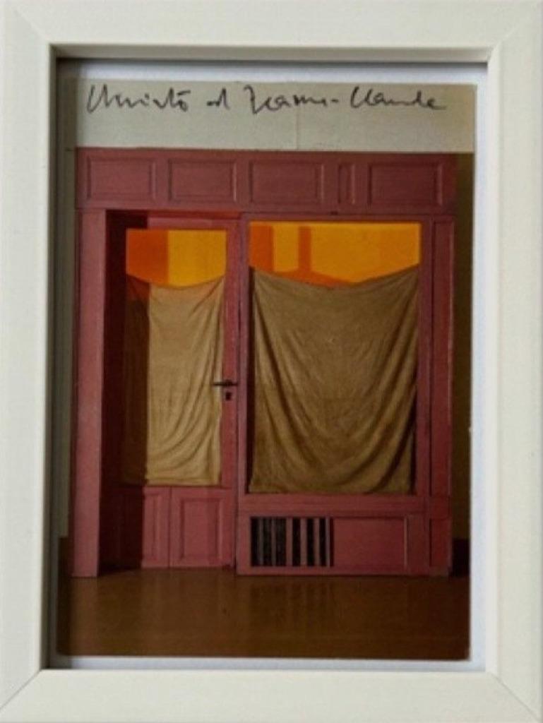 Christo (1935-2020) - “The Purple Store Front” - getekend, Antiek en Kunst, Ophalen