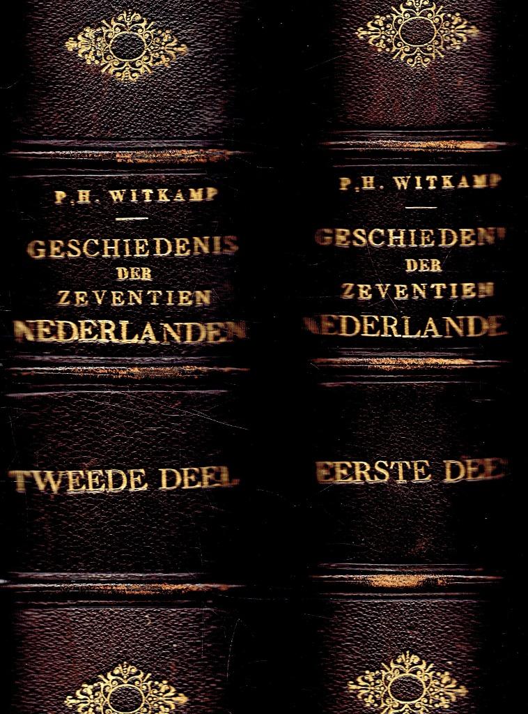 Geschiedenis der zeventien Nederlanden.1879,Boek I & Boek II, Gelezen, 19e eeuw, Europa, Ophalen of Verzenden