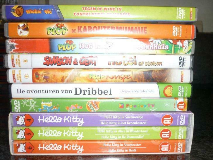 Kinder dvd+ Video kassete., Cd's en Dvd's, Ophalen, Alle leeftijden, Zo goed als nieuw, Educatief