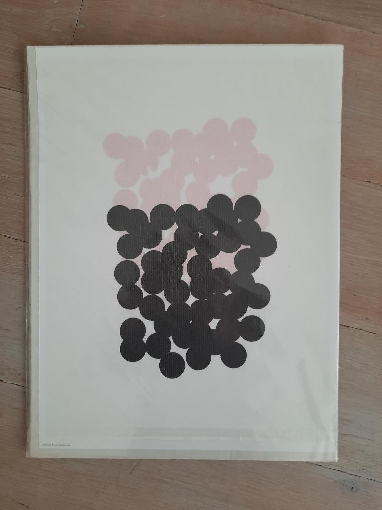 Poster / IKEA / BILD 30 x 40 / zwart+roze, Ophalen, Nieuw, Minder dan 50 cm, Minder dan 50 cm