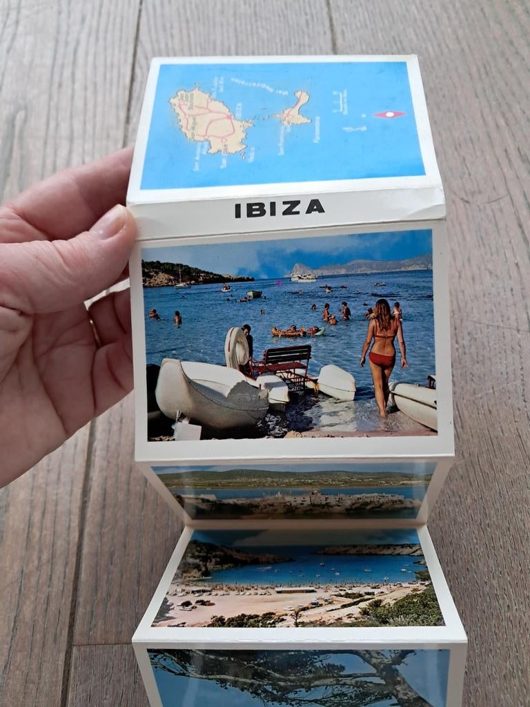 Boekje met retro foto's van Ibiza, souvenir, Ophalen of Verzenden