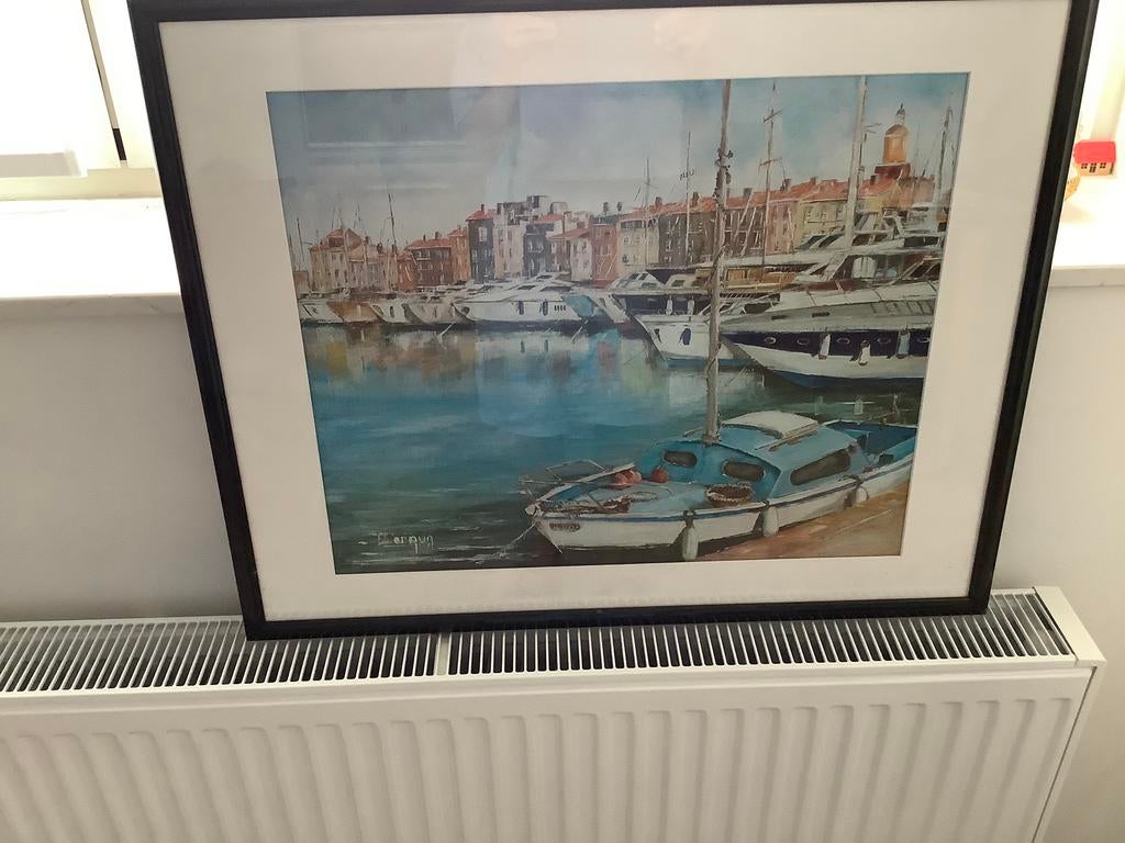 Frame met boten