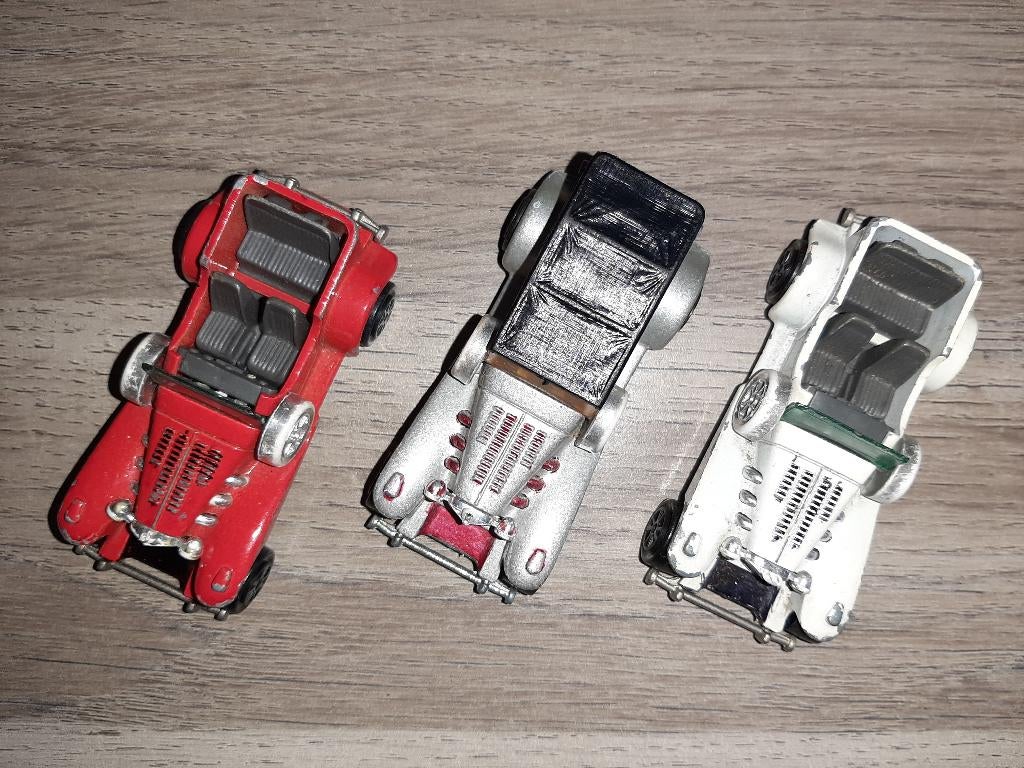 3x Majorette Excalibur Nr.267, Hobby en Vrije tijd, Ophalen of Verzenden, Gebruikt, Auto