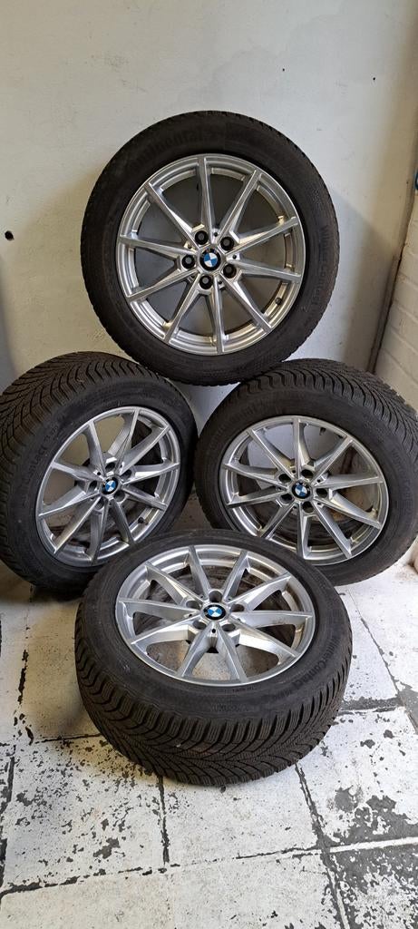 Quasi NEUF !!! BMW Roues hiver 17" (origine BMW) Séries 3/4, Autos : Pièces & Accessoires, Pneus & Jantes, Enlèvement ou Envoi