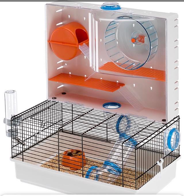 Cage hamster avec étage Ferolast, Utilisé, Cage, Hamster