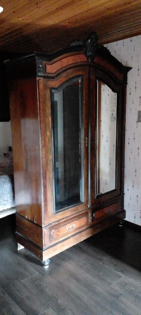 chambre a coucher, Enlèvement, Utilisé, Deux personnes, Classique acajou
