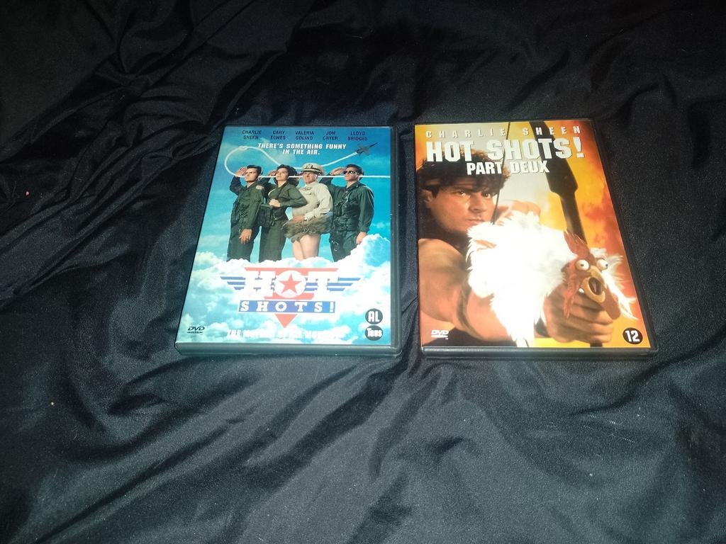 Te koop op dvd de complete Hot Shot, Vanaf 9 jaar, Ophalen of Verzenden, Zo goed als nieuw, Actiekomedie