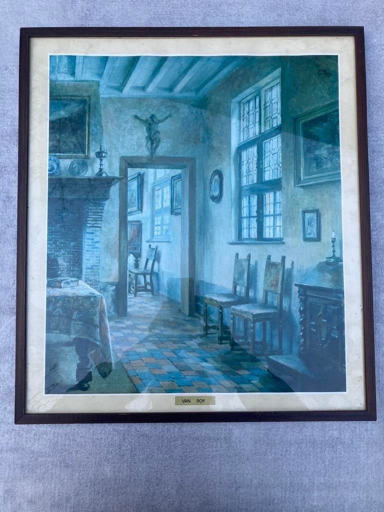 Print in kader van Van Roy, Ophalen
