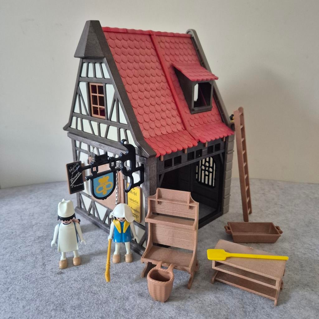 Playmobil Middeleeuws huisje, bakkerij 3441, Ophalen of Verzenden