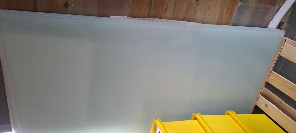 6 panneaux de verre pour portes coulissantes Armoire Ikea, Enlèvement, Comme neuf