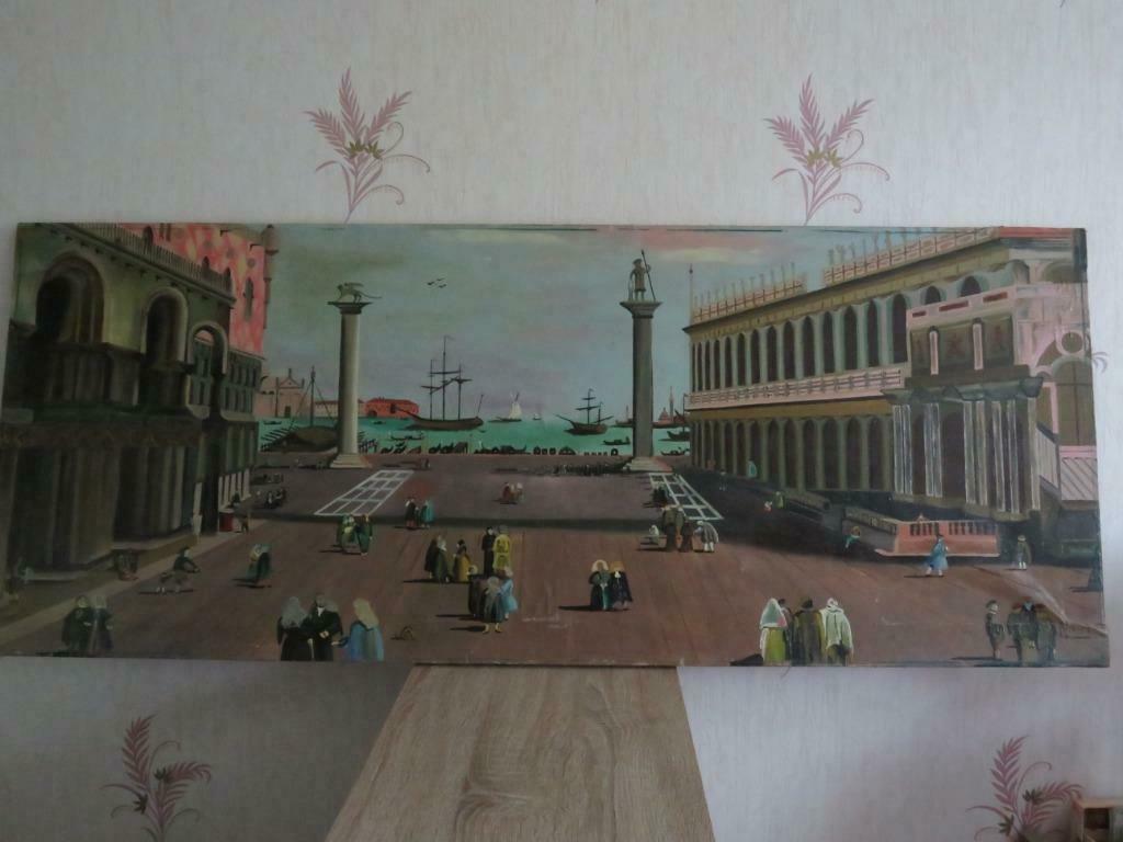 tableau peinture Venise, Enlèvement