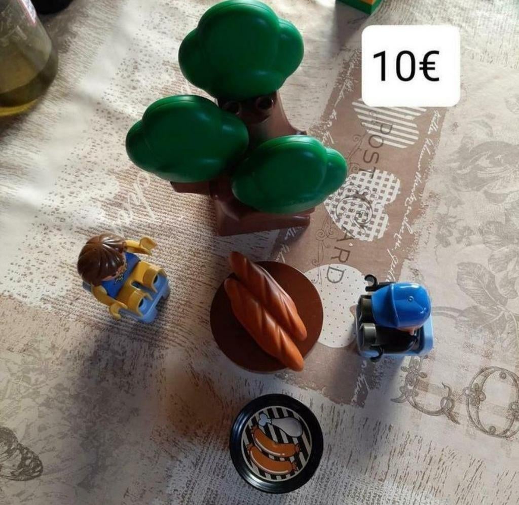 Lego duplo: bbq set (eigen creatie), Ophalen of Verzenden, Zo goed als nieuw, Duplo