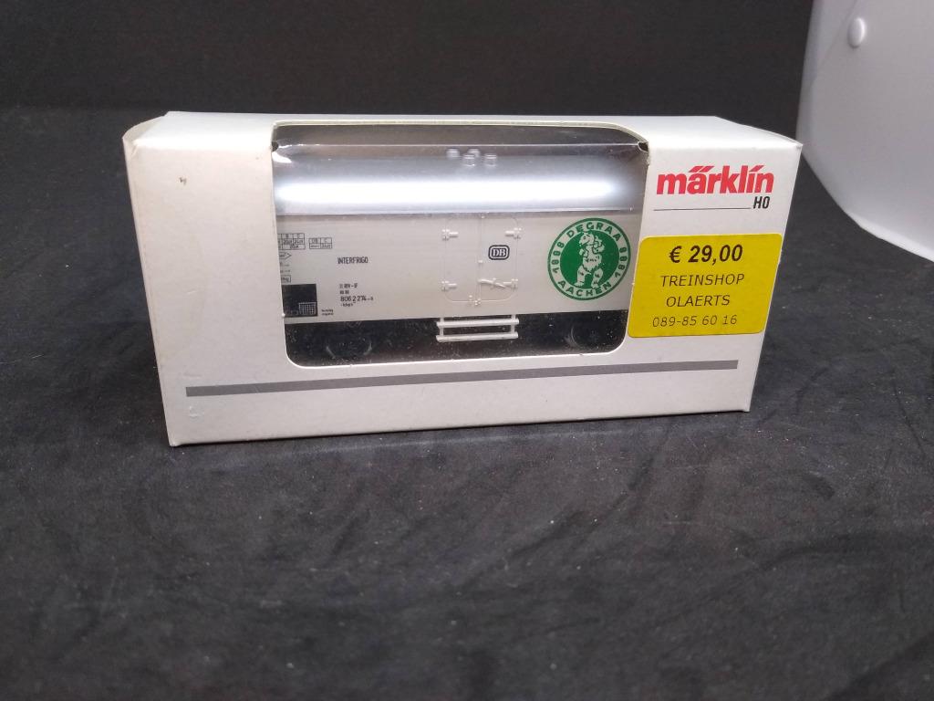 marklin bierwagen Degraa Aachen, Wisselstroom, Ophalen of Verzenden, Märklin, Nieuw