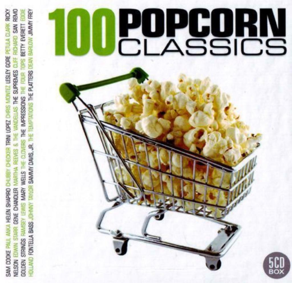 100 Popcorn Classics 5 CD Box New & SEALED  Collector item, Ophalen of Verzenden, Boxset