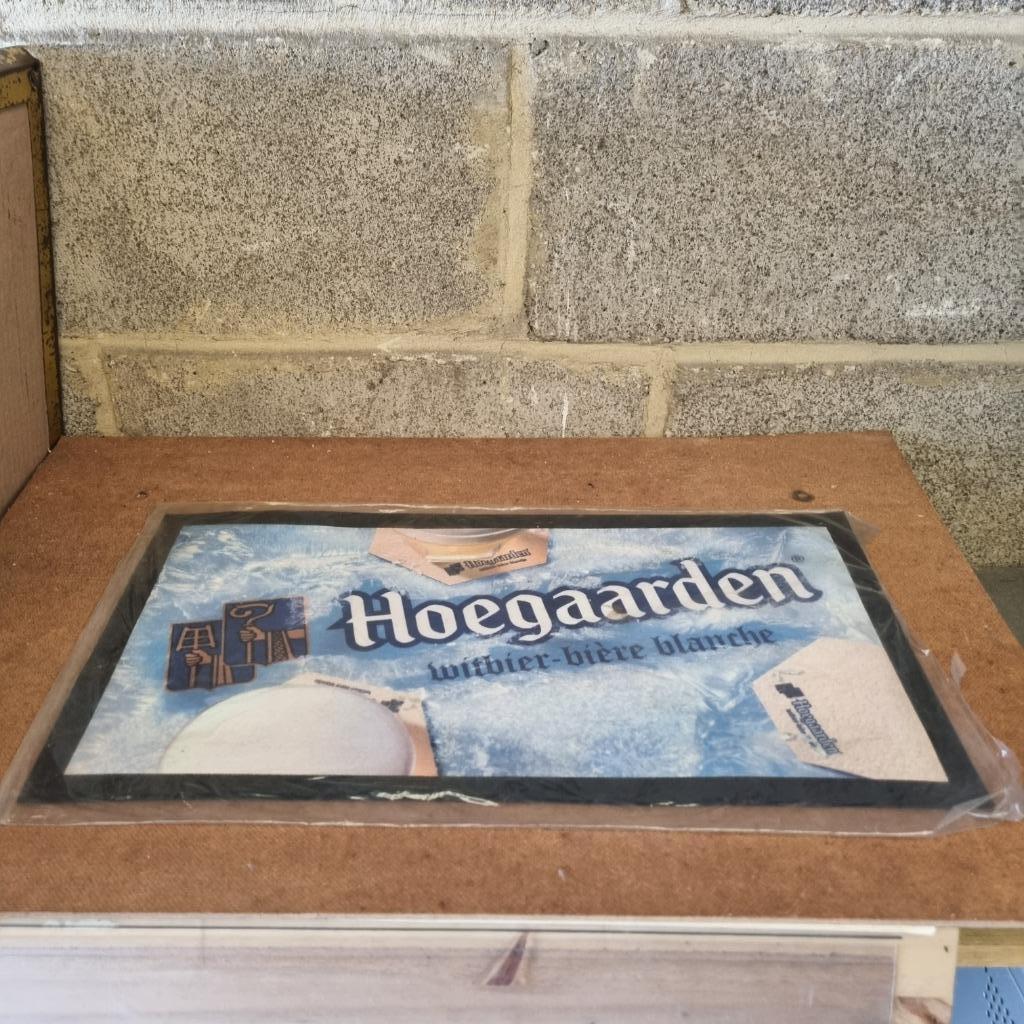 Tapis de bar Hoegaarden (modèle 2), Collections, Enlèvement ou Envoi, Comme neuf, Autres types, Autres marques