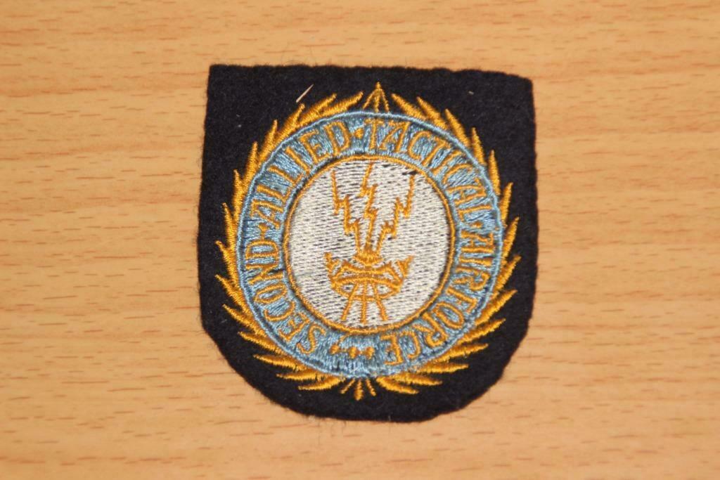 (ABL) Patch "Second Allied Tactical Airforce" Otan, Envoi, Armée de l'air, Emblème ou Badge