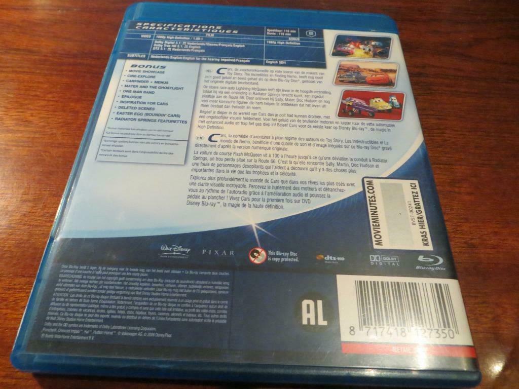 DISNEY / PIXAR - BLU-RAY - CARS, Verzenden, Overige figuren, Gebruikt, Overige typen