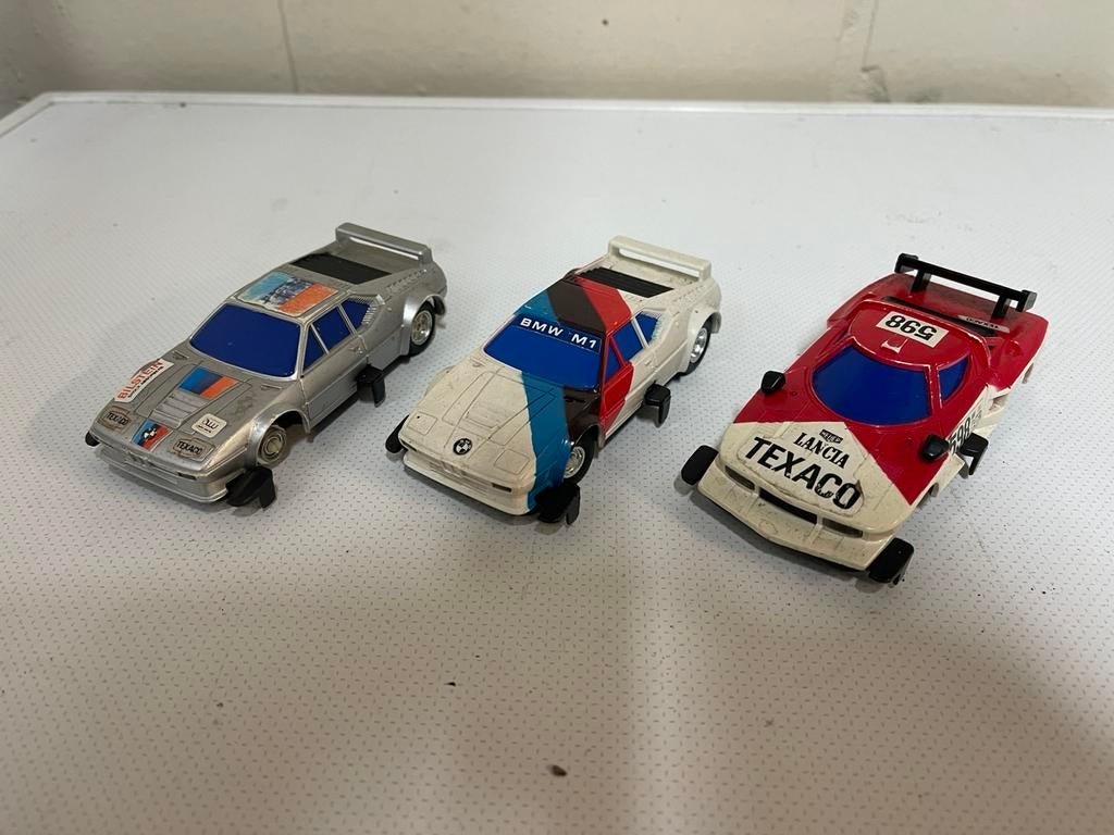 3 x slot car bmw lancia, Ophalen of Verzenden, Zo goed als nieuw