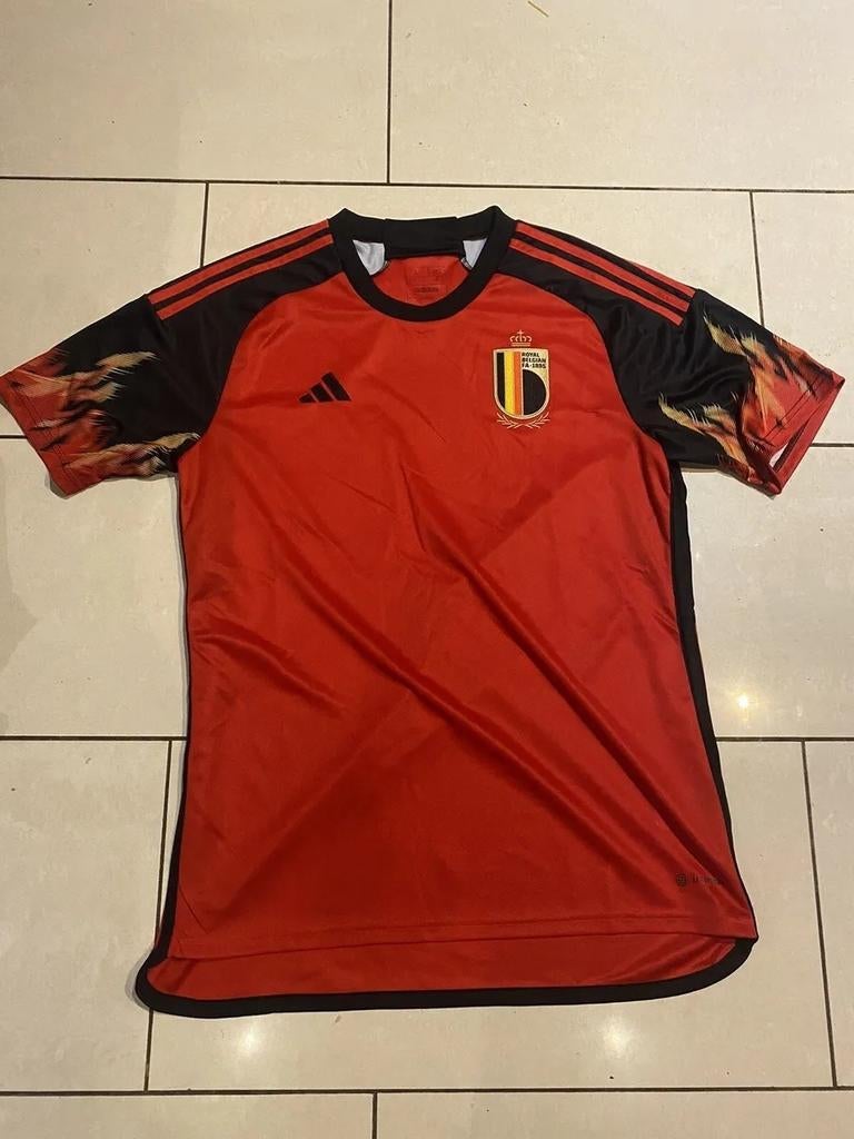 België Voetbal Thuis Shirt Origineel Nieuw 2024, Envoi, Comme neuf, Maillot