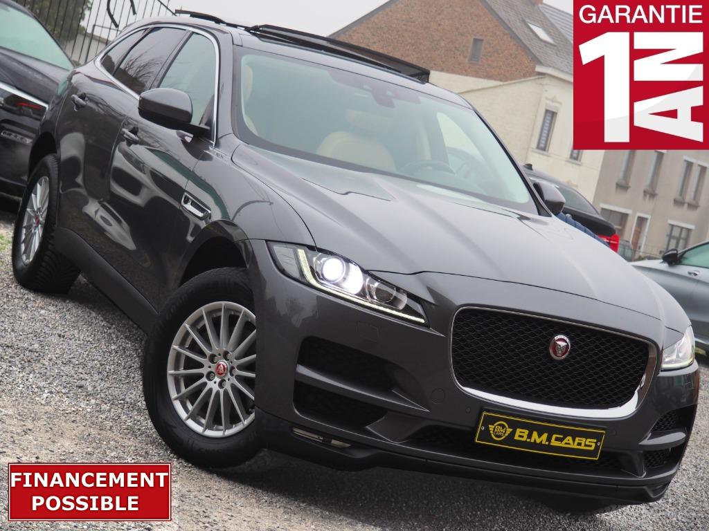 Jaguar F-Pace 2.0 D AWD  4X4  BOITE AUTO - FULL OPTIONS !!, Cuir, Argent ou Gris, Achat, 139 g/km