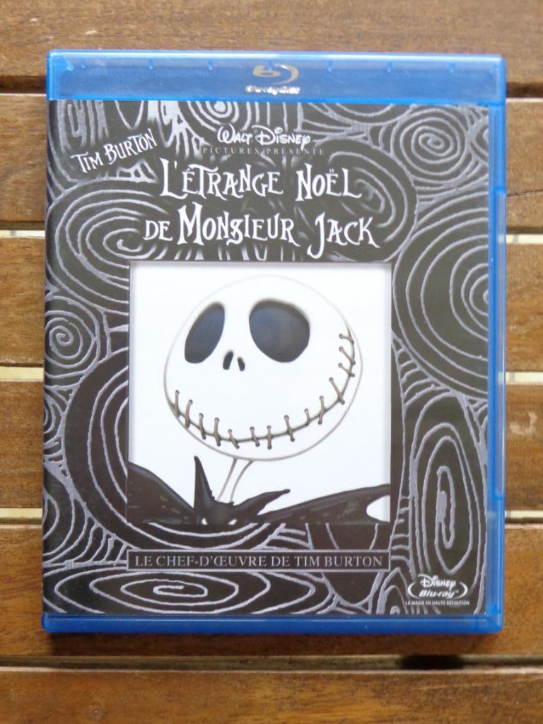 )))  Bluray  L'Étrange Noël de monsieur Jack   (((, Cd's en Dvd's, Ophalen of Verzenden, Zo goed als nieuw, Tekenfilms en Animatie
