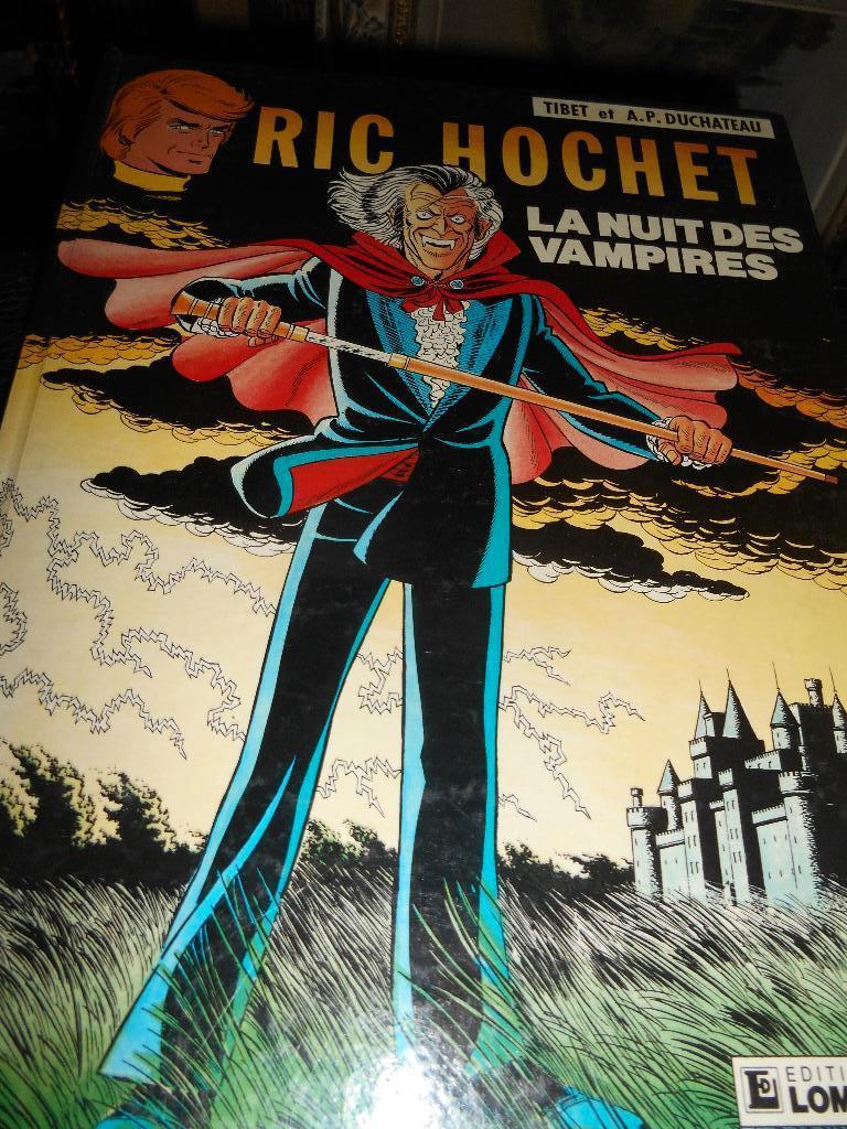 Ric Hochet 34 eo " La nuit des Vampires", Livres, Enlèvement ou Envoi