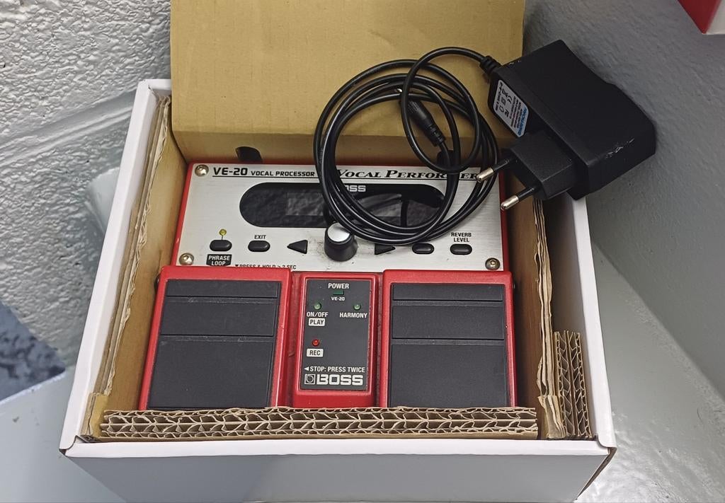 Pedal Boss VE20 vocal processor vocal, Enlèvement, Comme neuf