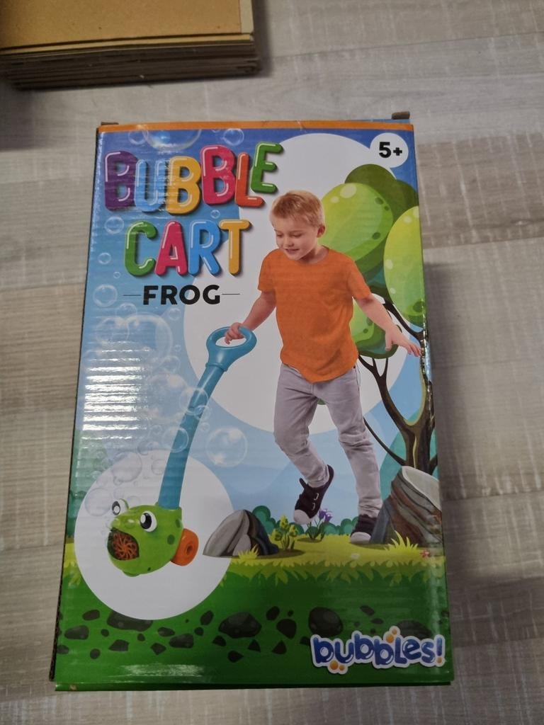 Bubbel cart frog (kikker), Ophalen of Verzenden, Zo goed als nieuw