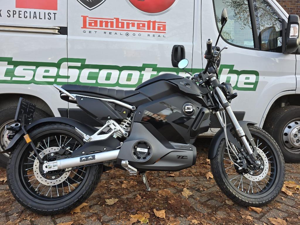 SuperSoco TC Max 95km/h elektrische motor met stock korting, Motoren, Motoren | Overige merken, Super Soco, Bedrijf, 11 kW of minder