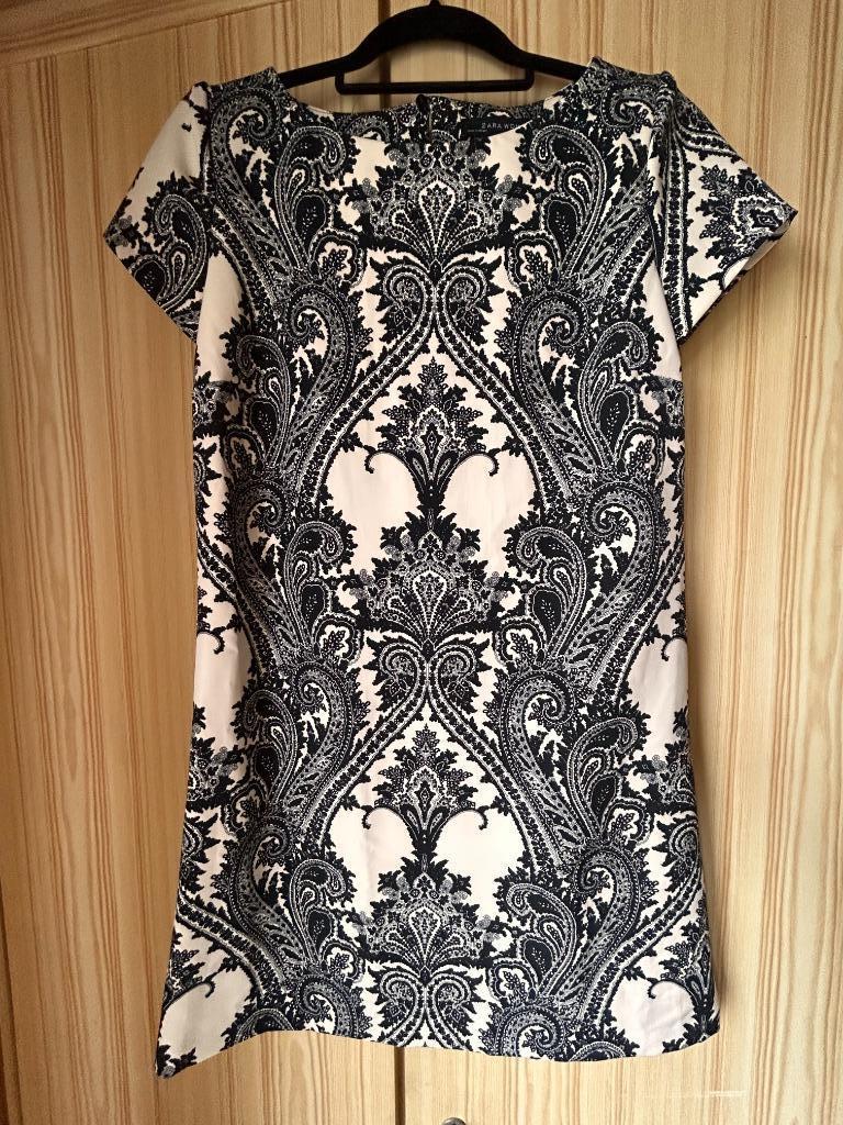 Kleedje Zara medium, Taille 38/40 (M), Enlèvement ou Envoi, Comme neuf, Blanc