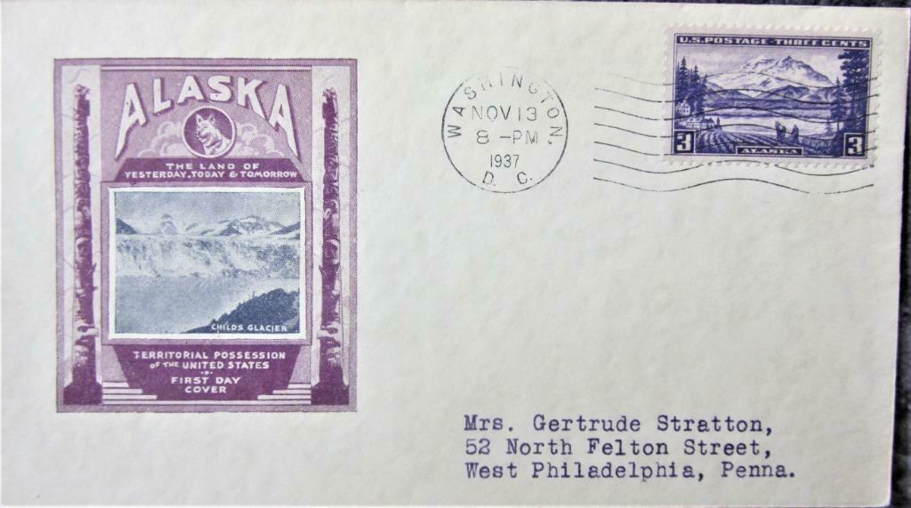 FDC- U.S.A. ALASKA- NATUUR (ZELDZAME COVER)., Enlèvement ou Envoi, Affranchi, Animal et Nature