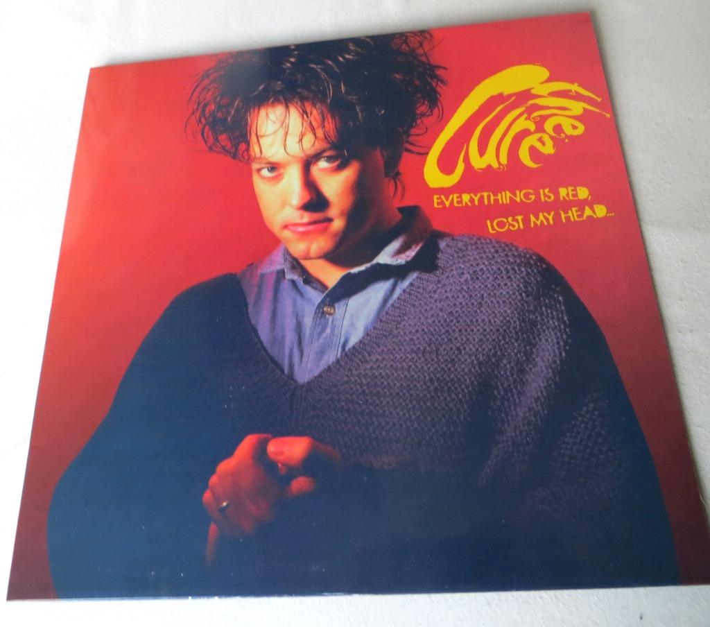 THE CURE  EVERYTHING IS RED LOST MY HEAD - WHITE MAR. VINYL, Verzenden, Zo goed als nieuw, 12 inch, Alternative