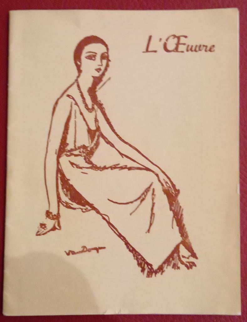 Kees Van Dongen " l'Oeuvre", Antiek en Kunst, Ophalen of Verzenden