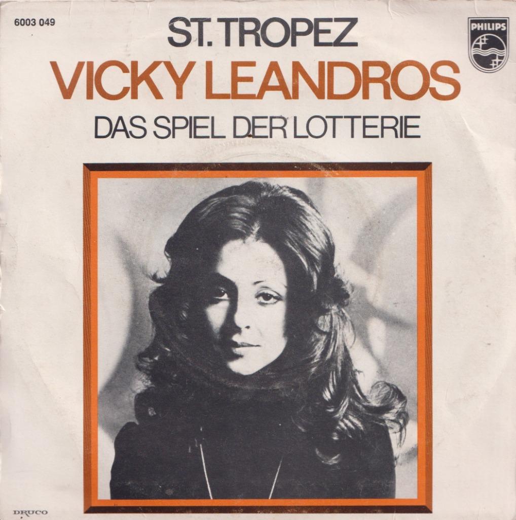 Vicky Leandros – St. Tropez / Das spiel der lotterie - Singl, Ophalen of Verzenden, Gebruikt, Pop