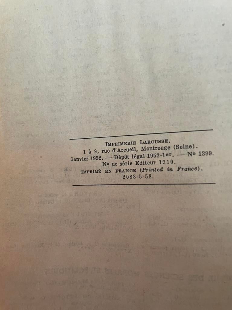 Nieuw Petit Larousse geïllustreerd 1952, Boeken, Frans, Larousse, Overige uitgevers, Ophalen