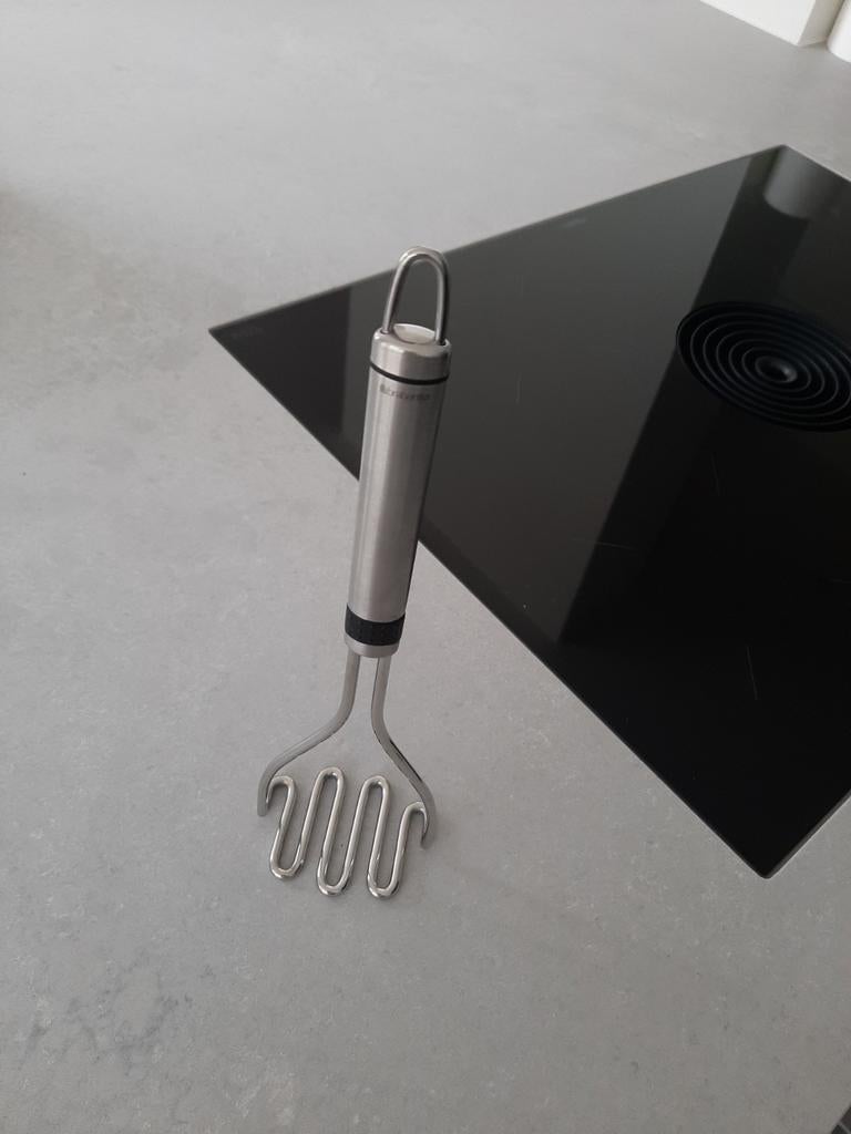 Presse-purée en acier inoxydable Brabantia - comme neuf, Enlèvement, Comme neuf