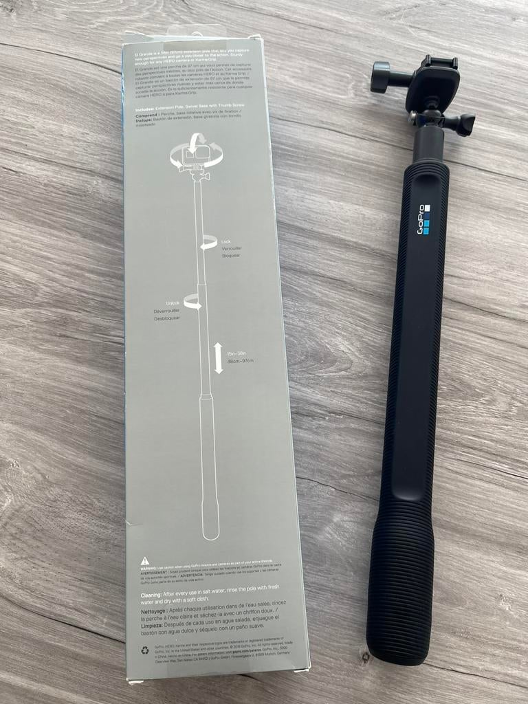 GOPRO-paal, Audio, Tv en Foto, Actiecamera's, Ophalen, Nieuw, GoPro