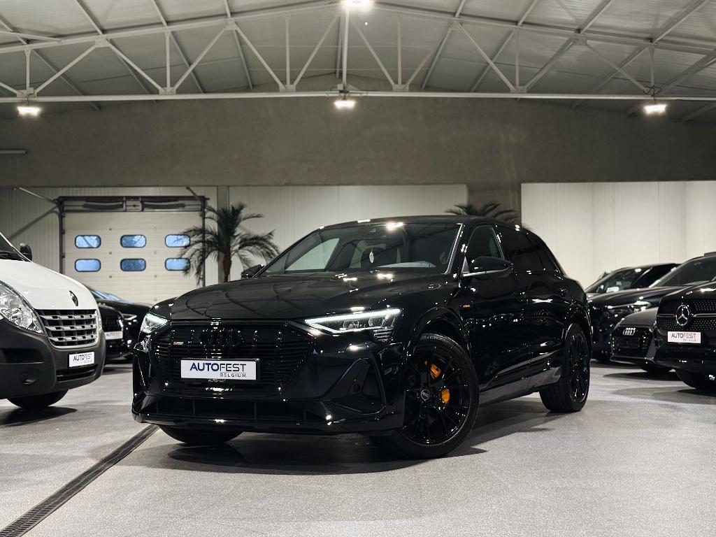 Audi E-Tron 50 Quattro S-Line « Édition noire » - Garantie, Euro 6, Entreprise, Garantie prolongée, Noir