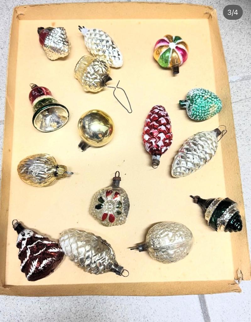 Boules de Noël anciennes, prix unitaire, Enlèvement ou Envoi