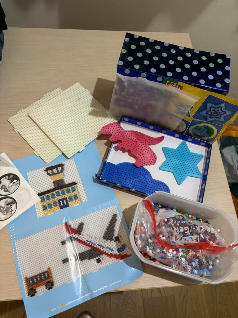 Strijkparels van Hama, Hobby en Vrije tijd, Ophalen, Zo goed als nieuw, Knutselwerk