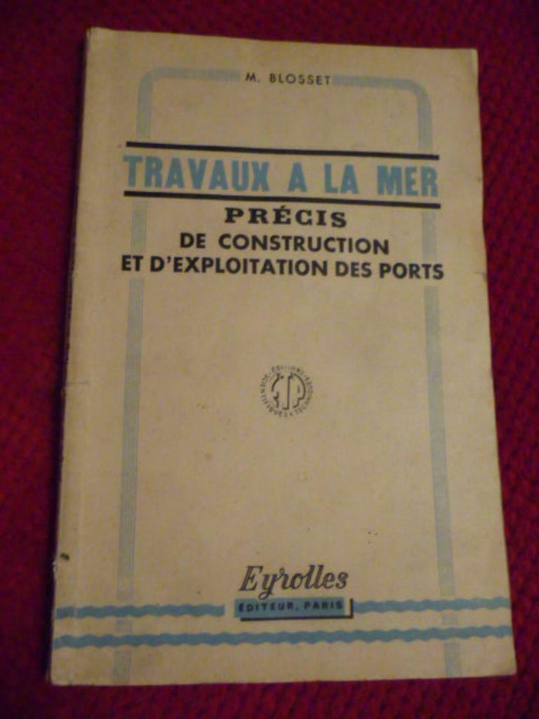 LES TRAVAUX  A LA MER, 1955 ., Enlèvement ou Envoi, Utilisé
