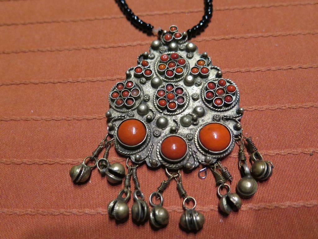 collier, Enlèvement ou Envoi, Comme neuf, Orange, Autres matériaux