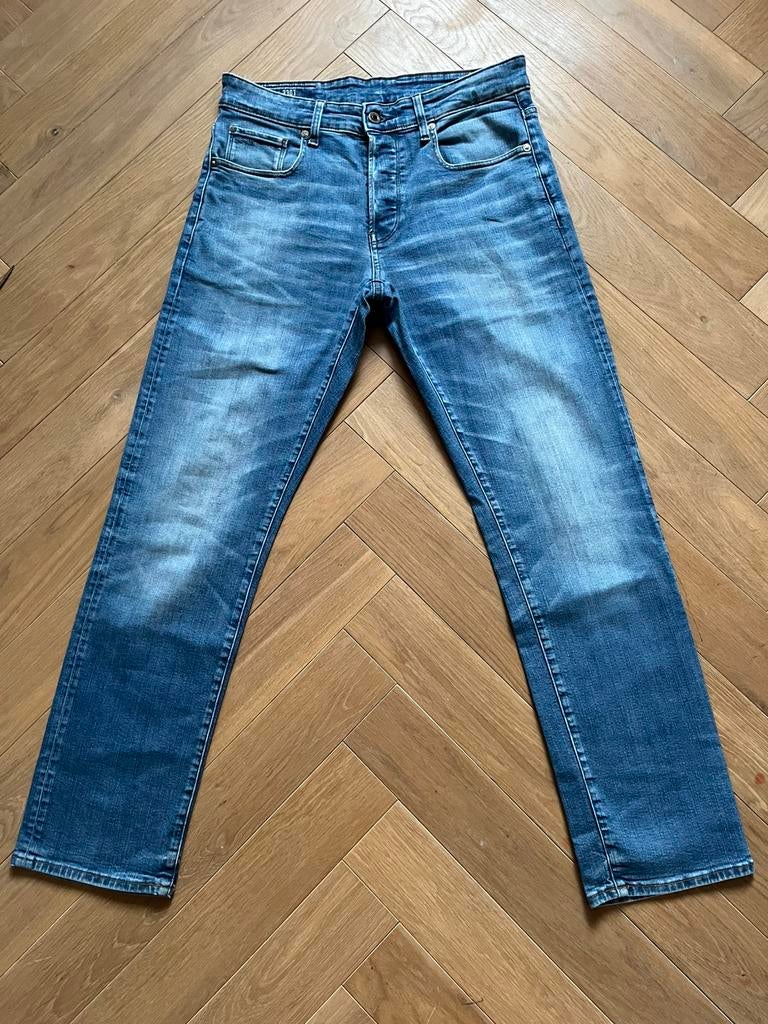G star straight 3301 Z.G.A.N W31 L32, Ophalen of Verzenden, Zo goed als nieuw