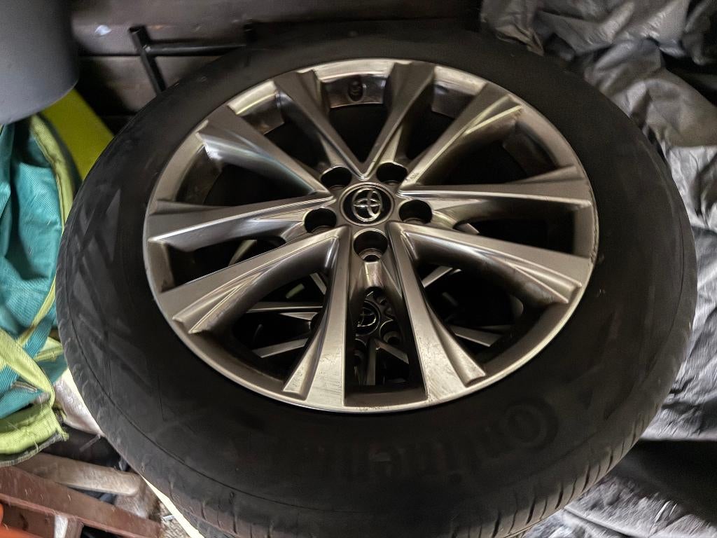 Velgen met zomerbanden Toyota RAV 4 2019, Autos : Pièces & Accessoires, Pneus & Jantes, Véhicule de tourisme, Pneus été, 18 pouces