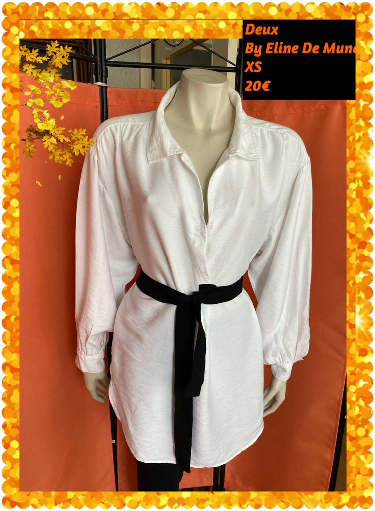 Tuniek dames XS.  Deux, Kleding | Dames, Wit, Ophalen of Verzenden, Maat 34 (XS) of kleiner, Deux   Eline de munck