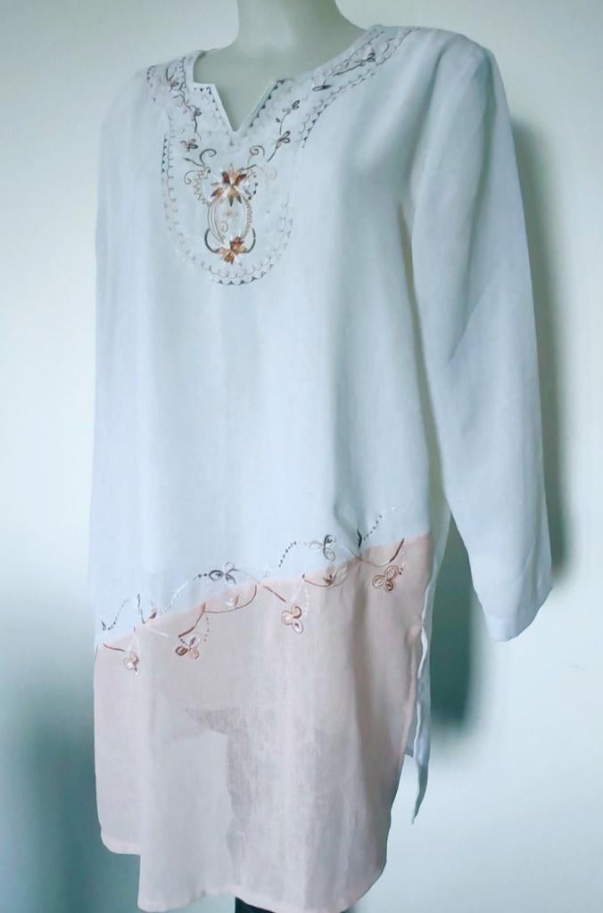 tunique en voile avec doublure style bohème chic, Enlèvement ou Envoi