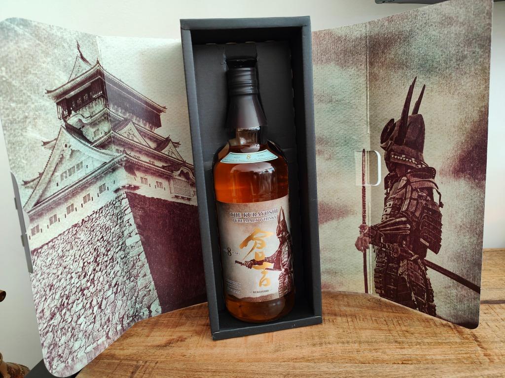 KURAYOSHI 8 Years - Samurai Design - Limited Design Bottle, Overige gebieden, Overige typen, Nieuw, Ophalen of Verzenden