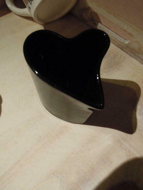 melkpotje hartvorm keramiek, Antiek en Kunst, Ophalen of Verzenden